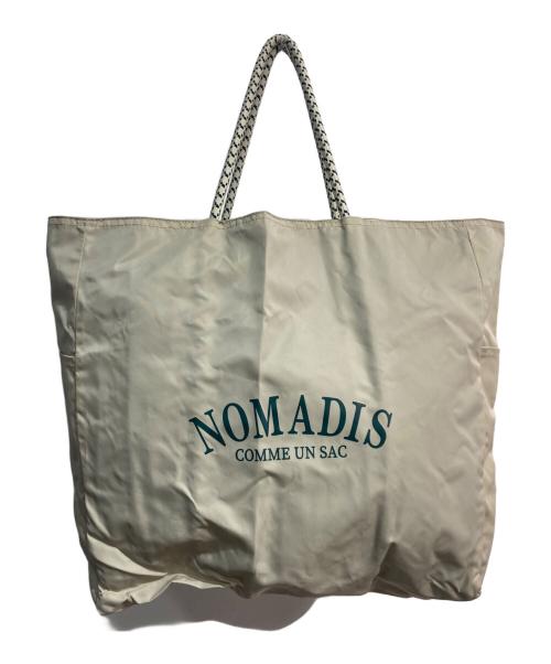 NOMADIS（ノマディス）NOMADIS (ノマディス) SAC2 リバーシブル トートバッグ ベージュ×グリーンの古着・服飾アイテム