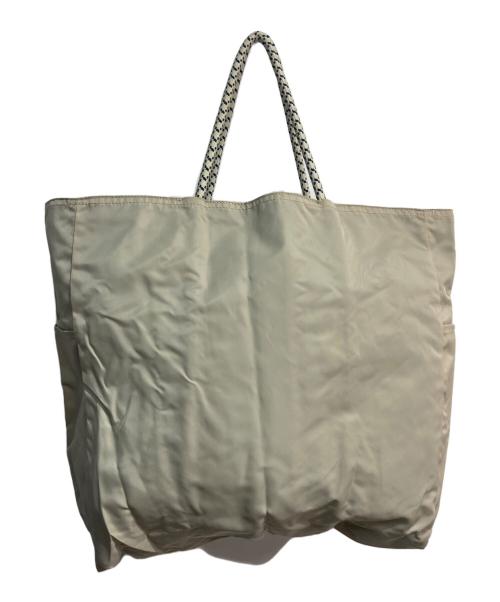 NOMADIS（ノマディス）NOMADIS (ノマディス) SAC2 リバーシブル トートバッグ ベージュ×グリーンの古着・服飾アイテム