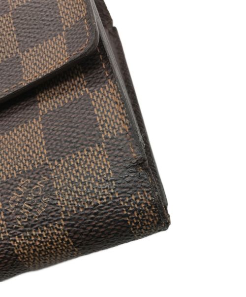 LOUIS VUITTON（ルイ ヴィトン）LOUIS VUITTON (ルイ ヴィトン) 2つ折り財布　ダミエ　ポルトフォイユ・アレクサンドラ　N63067 サイズ:-の古着・服飾アイテム