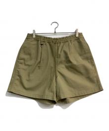 Dickies×MFC STORE（ディッキーズ×エムエフシーストア）の古着「TUCK SHORT WORK PANTS　mfc22s-bt-0006」｜ベージュ