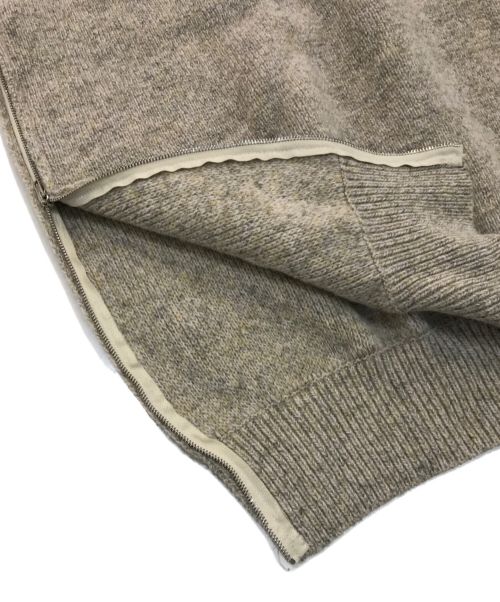 UNUSED（アンユーズド）UNUSED (アンユーズド) V-NECK KNIT VEST ベージュ サイズ:2の古着・服飾アイテム