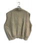 UNUSED (アンユーズド) V-NECK KNIT VEST ベージュ サイズ:2：5000円