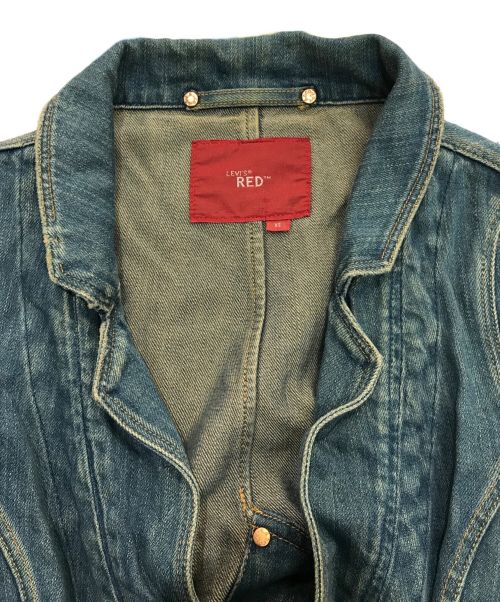 LEVI'S RED（リーバイス レッド）LEVI'S RED (リーバイス レッド) チェーンデザインデニムジャケット　マルジェラ期 インディゴ サイズ:XSの古着・服飾アイテム