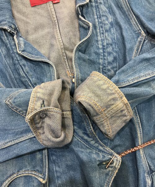 LEVI'S RED（リーバイス レッド）LEVI'S RED (リーバイス レッド) チェーンデザインデニムジャケット　マルジェラ期 インディゴ サイズ:XSの古着・服飾アイテム