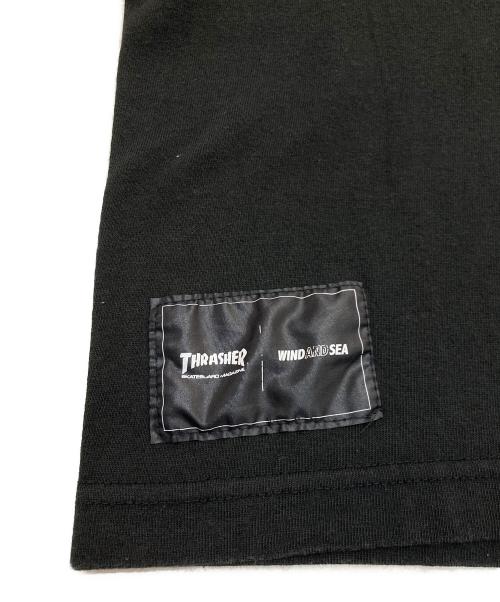 WIND AND SEA（ウィンダンシー）WIND AND SEA (ウィンダンシー) THRASHER (スラッシャー) Tシャツ ブラック サイズ:Mの古着・服飾アイテム