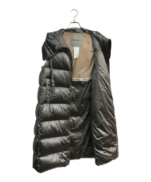 MaxMara（マックスマーラ）MaxMara (マックスマーラ) ロングダウンベスト　THE CUBE 　929608166 グレー サイズ:36の古着・服飾アイテム