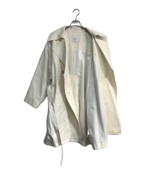 Spick and Span（スピックアンドスパン）Spick and Span (スピックアンドスパン) Co/R ワイドトレンチコート　24020200204010 ホワイト サイズ:-の古着・服飾アイテム