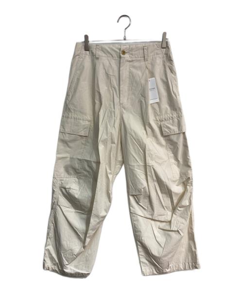 journal standard L'essage（ジャーナルスタンダード レサージュ）journal standard L'essage (ジャーナルスタンダード レサージュ) スーピマコットンナイロンカーゴパンツ ベージュ サイズ:38 未使用品の古着・服飾アイテム