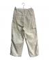 journal standard L'essage (ジャーナルスタンダード レサージュ) スーピマコットンナイロンカーゴパンツ ベージュ サイズ:38 未使用品：5000円