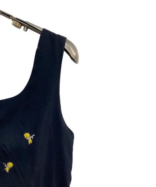 Bibiy.（ビビィ）Bibiy. (ビビィ) FLOWER DRESS ネイビー サイズ:Freeの古着・服飾アイテム