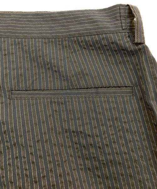 BEAMS PLUS（ビームスプラス）BEAMS PLUS (ビームスプラス) IVY Trousers Wide COOLMAX(R) Sucker　38-23-0176-887 ネイビー サイズ:XLの古着・服飾アイテム