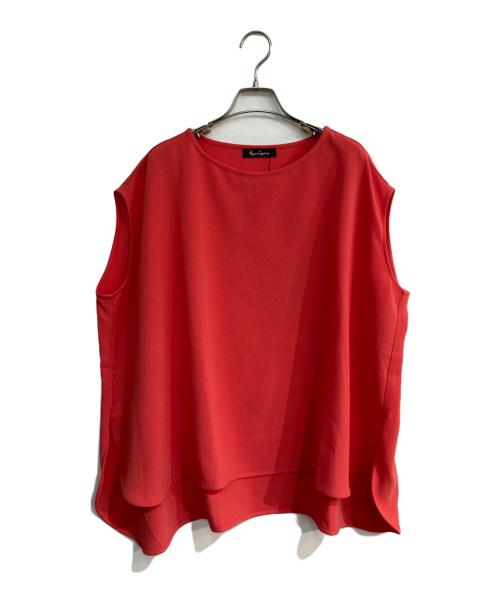 ANNE COQUINE（アンコキーヌ）Anne Coquine (アンコキーヌ) ノースリーブブラウス　ACP240450 レッド サイズ:SM 未使用品の古着・服飾アイテム