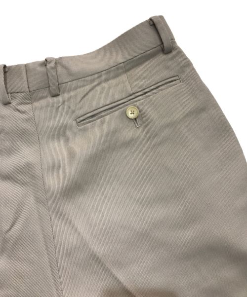 AURALEE（オーラリー）AURALEE (オーラリー) WOOL KID MOHAIR KERSEY SLACKS　A20SP03MK ベージュ サイズ:3の古着・服飾アイテム