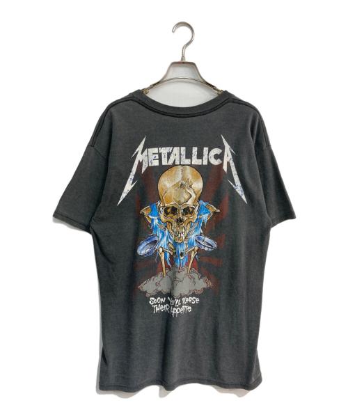 ALSTYLE APPAREL & ACTIVEWEAR（アレスタイルアパレル＆アクティブウェア）ALSTYLE APPAREL & ACTIVEWEAR (アレスタイルアパレル＆アクティブウェア) METALICA バンドTシャツ　2007コピーライト 両面プリント グレー サイズ:Lの古着・服飾アイテム