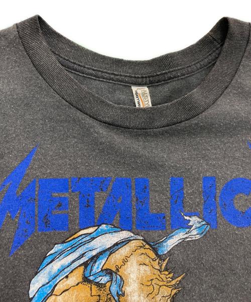 ALSTYLE APPAREL & ACTIVEWEAR（アレスタイルアパレル＆アクティブウェア）ALSTYLE APPAREL & ACTIVEWEAR (アレスタイルアパレル＆アクティブウェア) METALICA バンドTシャツ　2007コピーライト 両面プリント グレー サイズ:Lの古着・服飾アイテム