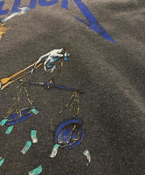 ALSTYLE APPAREL & ACTIVEWEAR（アレスタイルアパレル＆アクティブウェア）ALSTYLE APPAREL & ACTIVEWEAR (アレスタイルアパレル＆アクティブウェア) METALICA バンドTシャツ　2007コピーライト 両面プリント グレー サイズ:Lの古着・服飾アイテム