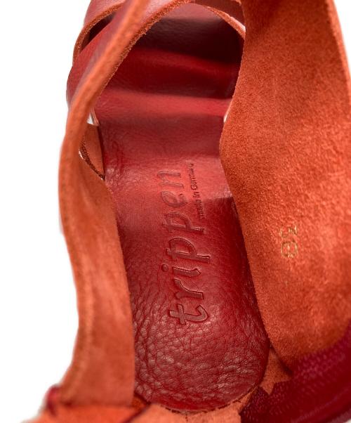 Trippen（トリッペン）Trippen (トリッペン) レザーサンダル レッド サイズ:SIZE38の古着・服飾アイテム