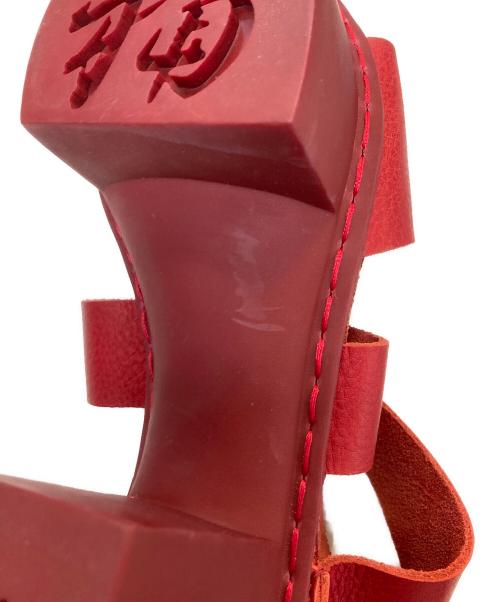 Trippen（トリッペン）Trippen (トリッペン) レザーサンダル レッド サイズ:SIZE38の古着・服飾アイテム