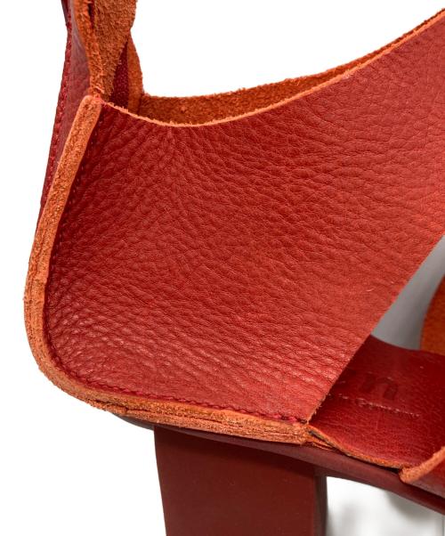 Trippen（トリッペン）Trippen (トリッペン) レザーサンダル レッド サイズ:SIZE38の古着・服飾アイテム