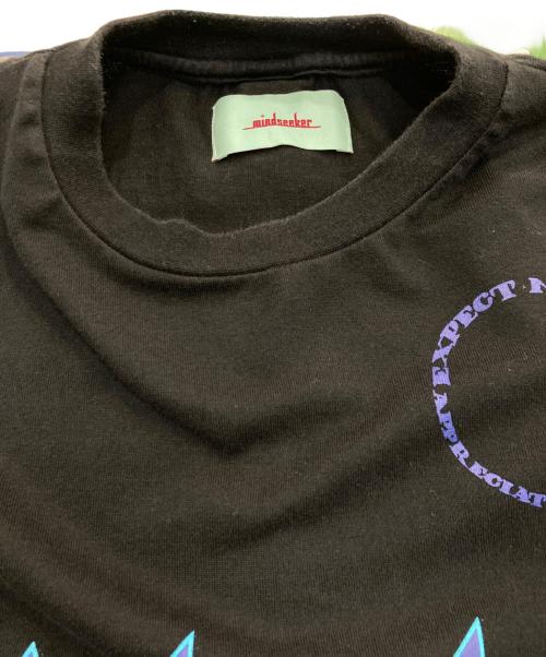 MINDSEEKER（マインドシーカー）MINDSEEKER (マインドシーカー) プリントTシャツ　MS-211-033 ブラック サイズ:XLの古着・服飾アイテム