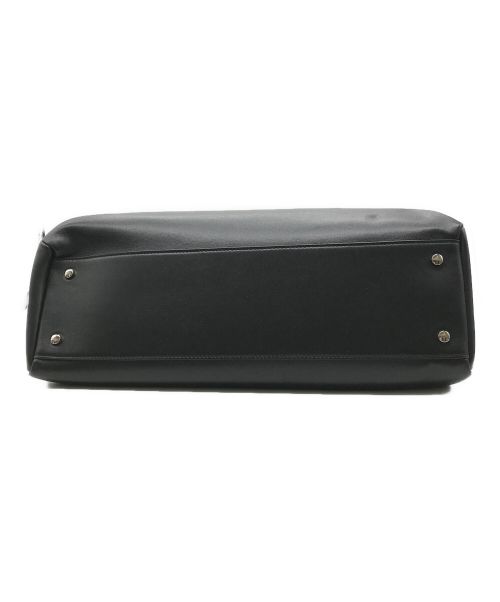 TOD'S（トッズ）TOD'S (トッズ) バイカラートートバッグ ブラック×ピンクの古着・服飾アイテム