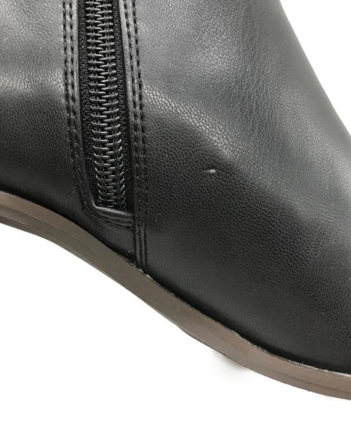 Le Talon（ル タロン）Le Talon (ル タロン) 6cmオブリークフィットショートブーツ ブラック サイズ:Mの古着・服飾アイテム