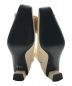 中古・古着 Roger Vivier (ロジェ ヴィヴィエ) ベル ヴィヴィエ スエード チェルシーブーティ ホワイト サイズ:36：32000円