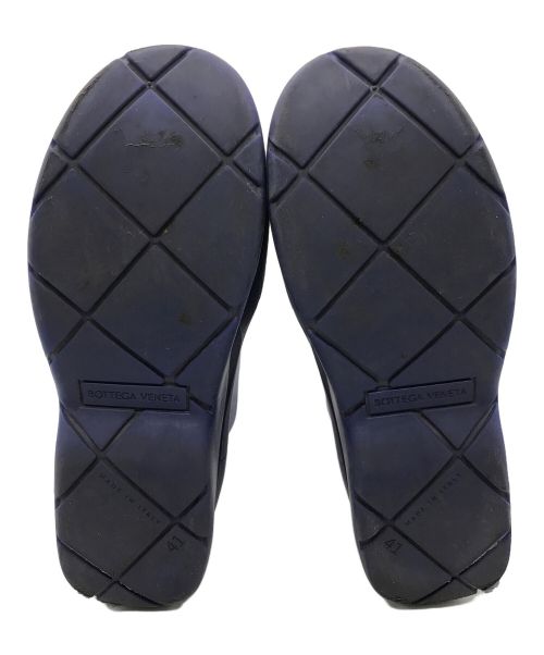 BOTTEGA VENETA（ボッテガベネタ）BOTTEGA VENETA (ボッテガベネタ) Puddle ブーツ ブルー サイズ:41の古着・服飾アイテム