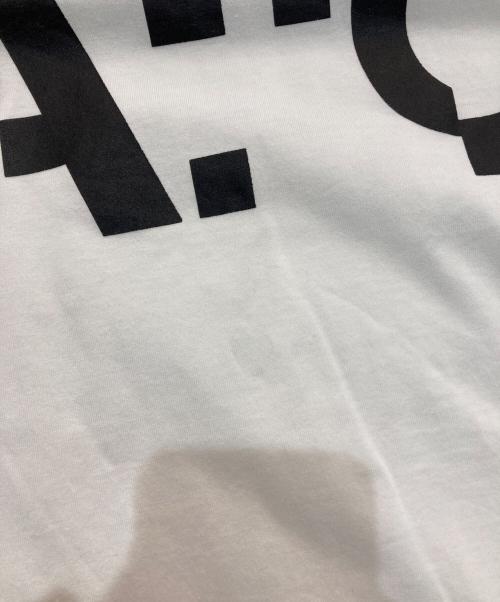 A.P.C.（アーペーセー）A.P.C. (アーペーセー) EDIFICE (エディフィス) 別注 DECALE プリント Tシャツ　24235-1-93721 ホワイト サイズ:Sの古着・服飾アイテム
