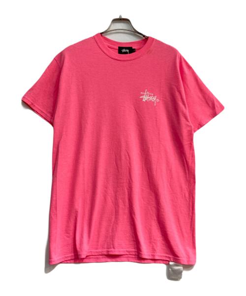 stussy（ステューシー）stussy (ステューシー) Tシャツ ピンク サイズ:Sの古着・服飾アイテム