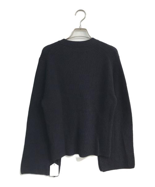 COCUCA（コキュカ）COCUCA (コキュカ) 畦カーディガン　61477010003 ネイビー サイズ:Freeの古着・服飾アイテム