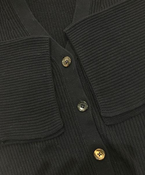 COCUCA（コキュカ）COCUCA (コキュカ) 畦カーディガン　61477010003 ネイビー サイズ:Freeの古着・服飾アイテム