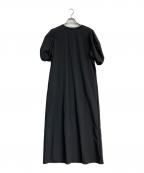HeRIN.CYEヘリンドットサイ）の古着「Balloon sleeve dress　530HSY33-1670」｜ブラック