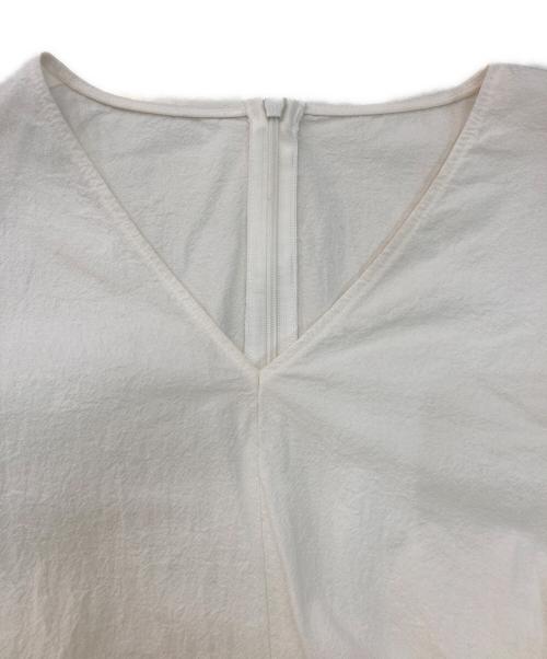 Noble（ノーブル）Noble (ノーブル) ランタンパフスリーブブラウス　23051240506010 ホワイト サイズ:-の古着・服飾アイテム