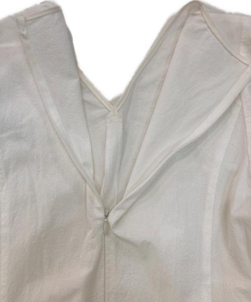 Noble（ノーブル）Noble (ノーブル) ランタンパフスリーブブラウス　23051240506010 ホワイト サイズ:-の古着・服飾アイテム