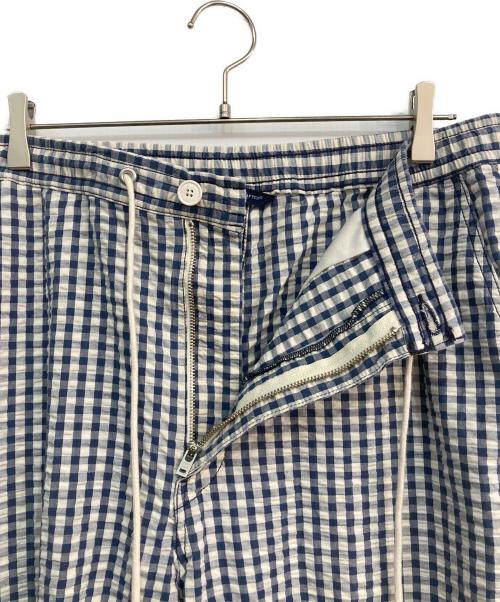 LEVI'S MADE&CRAFTED（リーバイスメイドクラフテッド）LEVI'S MADE&CRAFTED (リーバイスメイドクラフテッド) チェックイージーパンツ　	17614-0001 ブルー×ホワイト サイズ:Lの古着・服飾アイテム