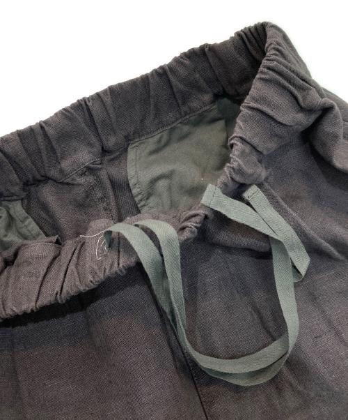 nest Robe（ネストローブ）nest Robe (ネストローブ) リネンタックイージーパンツ　01243-1151 グレー サイズ:Freeの古着・服飾アイテム