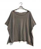 evam evaエヴァムエヴァ）の古着「cotton vest　E243K016」｜ベージュ