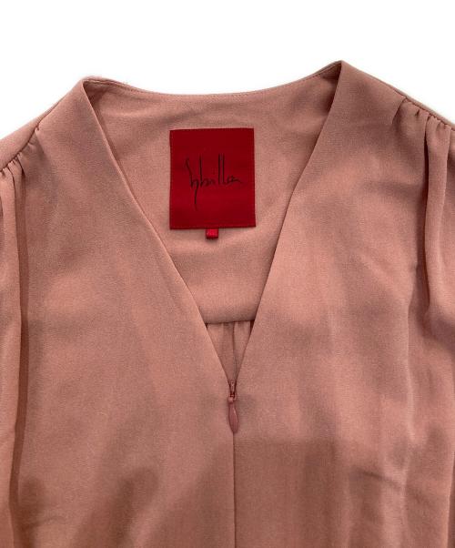 Sybilla（シビラ）Sybilla (シビラ) タッキングデザインドレス　GDEGV22420 ピンク サイズ:Mの古着・服飾アイテム