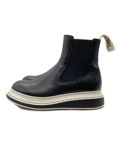 LOEWE（ロエベ）LOEWE (ロエベ) CHELSEA BOOT　L815S05X12 ブラック サイズ:35の古着・服飾アイテム