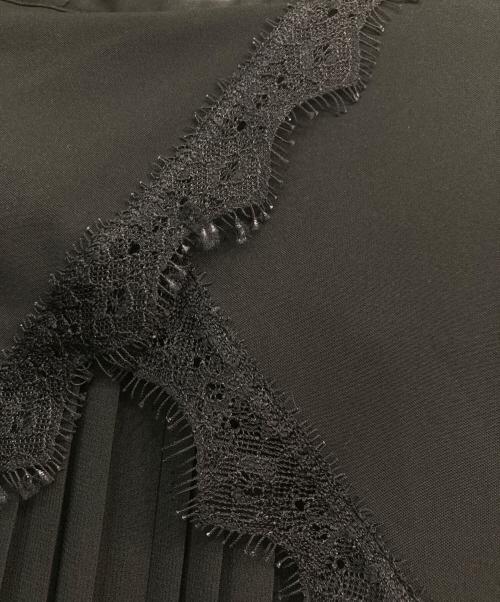 FRAY ID（フレイ アイディー）FRAY ID (フレイ アイディー) ミリタリーレイアーロングドレス　FWFO182610 ブラック サイズ:1の古着・服飾アイテム