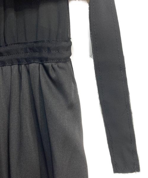 FRAY ID（フレイ アイディー）FRAY ID (フレイ アイディー) ミリタリーレイアーロングドレス　FWFO182610 ブラック サイズ:1の古着・服飾アイテム