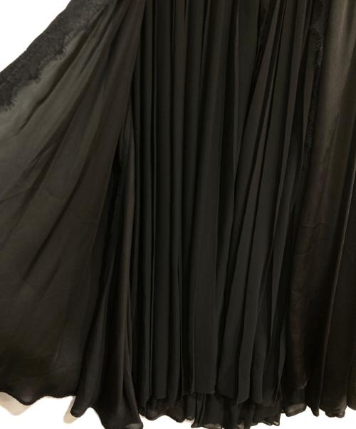 FRAY ID（フレイ アイディー）FRAY ID (フレイ アイディー) ミリタリーレイアーロングドレス　FWFO182610 ブラック サイズ:1の古着・服飾アイテム