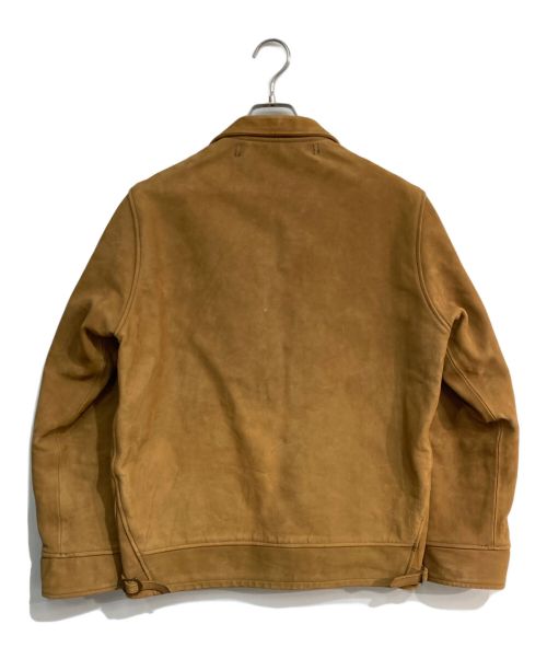 BUZZ RICKSON'S（バズリクソンズ）Buzz Rickson's (バズリクソンズ) A-1 CIVILIAN MODEL HORSE NUBUCK　BR80379 ベージュ サイズ:40の古着・服飾アイテム
