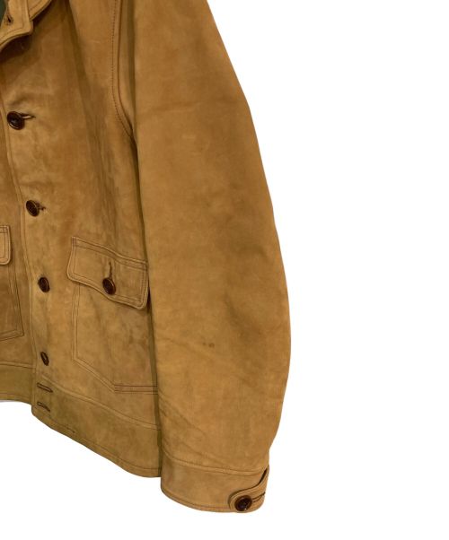 BUZZ RICKSON'S（バズリクソンズ）Buzz Rickson's (バズリクソンズ) A-1 CIVILIAN MODEL HORSE NUBUCK　BR80379 ベージュ サイズ:40の古着・服飾アイテム