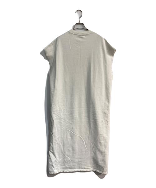 REMI RELIEF（レミレリーフ）REMI RELIEF (レミレリーフ) CHAOS (カオス) ウラケノースリーブワンピース アイボリー サイズ:Mの古着・服飾アイテム