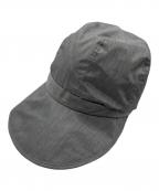 SUN BARRIER 100サンバリア100）の古着「ワイドキャップ」｜グレー