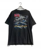 US AIR FORCEユーエスエアフォース）の古着「ヴィンテージTシャツ」｜ブラック