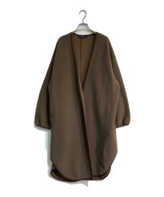 中古・古着通販】AKTE (アクテ) ロングボアコート ブラウン サイズ:F