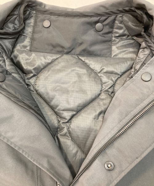 Plus Phenix（プラスフェニックス）PLUS PHENIX (プラスフェニックス) FREAK'S STORE (フリークスストア) ライナー付モッズコート　223-1509 グレー サイズ:Mの古着・服飾アイテム